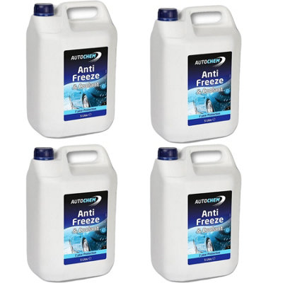 Tetrosyl Autochem Blue Antifreeze Coolant Antifreeze Concentrate 2 Year Protection 5L X4