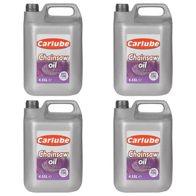 Carlube Anti-Fling Super Tacky All Chainsaw Makes Guide Bar Oil 4.55L X4 from B&Q