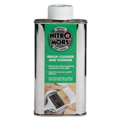 Nitromors Paint Brush Equipment Cleaner Thinner For Cleaning & Preparation 250Ml from B&Q