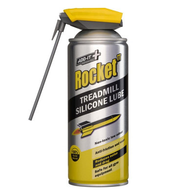 Rocket Tt Treadmill Lube 400Ml Fitness Silicone Lubricant Spray Rtl400 from B&Q