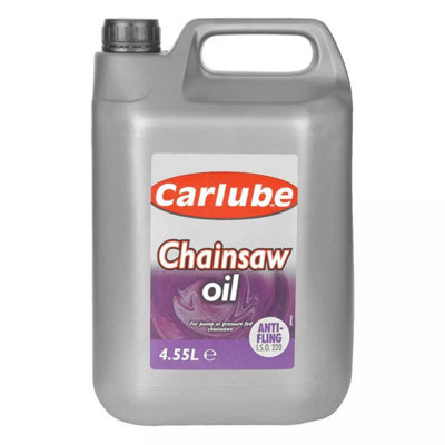 Carlube Anti-Fling Super Tacky All Chainsaw Makes Guide Bar Oil 4.55L from B&Q