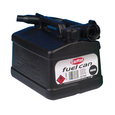 B&Q - Black  Diesel Fuel Can5L