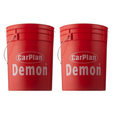 Car Wash Valeting Detailing Rinse Heavy Duty Bucket 20L CarPlan Demon - Image 6
