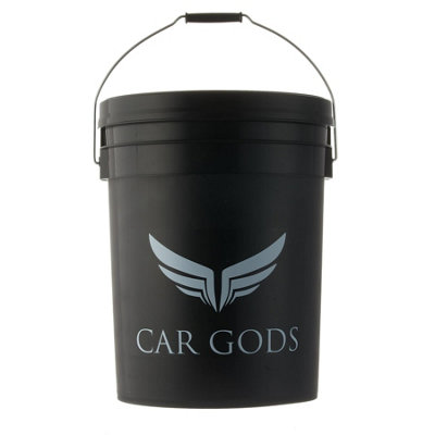Car Gods Large 20L Car Wash Rinse Bucket Detailing Valet Polish No Guard/dolly from B&Q