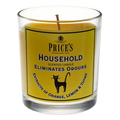 B&Q -  Household Pet Jar Scented Candle Orange Lemon & Thyme