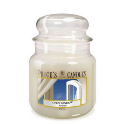 Price's Candles Prices Fragrance Collection Open Window Medium Jar Candle from B&Q