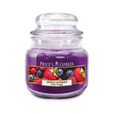 Price's Candles Prices Fragrance Collection Mixed Berries Small Jar Candle from B&Q