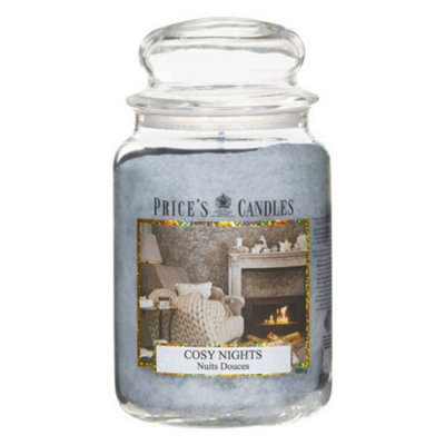 Price's Candles Prices Fragrance Collection Cosy Nights Large Jar Candle from B&Q