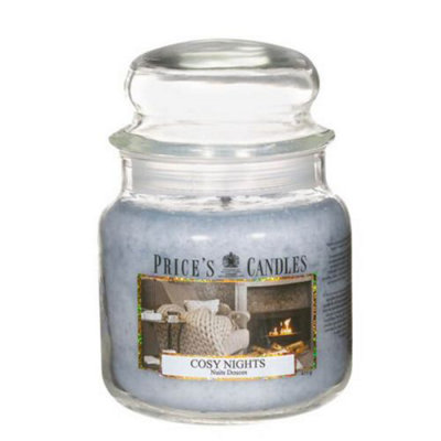 Price's Candles Prices Fragrance Collection Cosy Nights Medium Jar Candle from B&Q