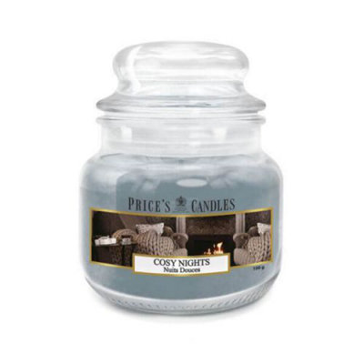 Price's Candles Prices Fragrance Collection Cosy Nights Small Jar Candle from B&Q