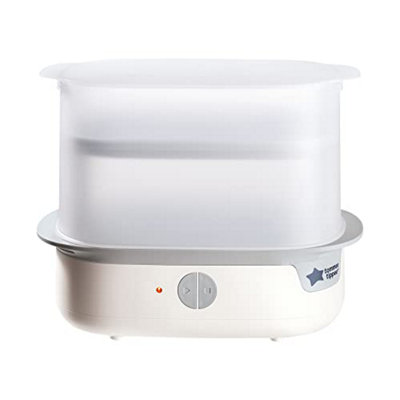 Tommee Tippee Super-Steam Electric Steriliser - White - 6 Bottle Capacity - 5 Minute Cycle - BPA Free - Image 6
