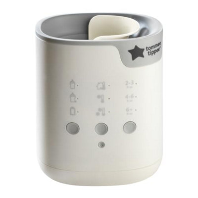 Tommee Tippee 3-in-1 Advanced Pouch and Bottle Warmer, White/Grey - Image 5