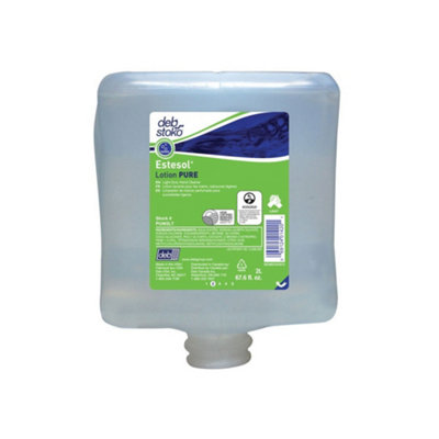 Deb Puw2Lt Estesol Light Duty Hand Cleanser 2L Cartridge For Dispenser from B&Q