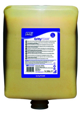 Deb Gpf3L Solopol 3.25 Litre Grittyfoam from B&Q