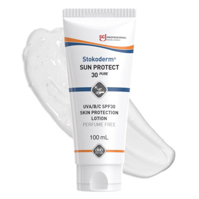 Sc Johnson Professional Stokoderm Sun Protect Spf30Uva/uvb/uvc ProtectionMoisturising SuncreamWater ResistantVitamin from B&Q
