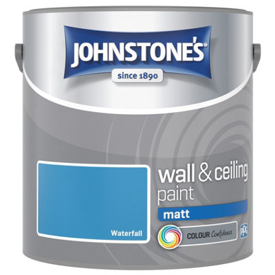 Johnstone's Walls & Ceilings Matt Emulsion Paint 2.5L Waterfall - Image 7