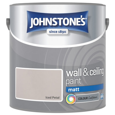 Johnstone's Wall & Ceiling Iced Petal Matt Paint2.5L