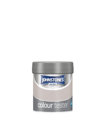 Johnstone's Colour Tester Iced Petal Matt Paint75Ml