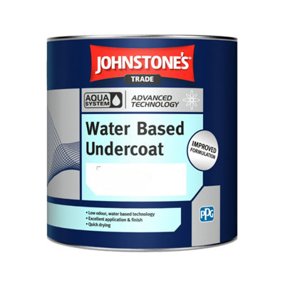 Johnstone's Trade Aqua Undercoat Brilliant 1L White