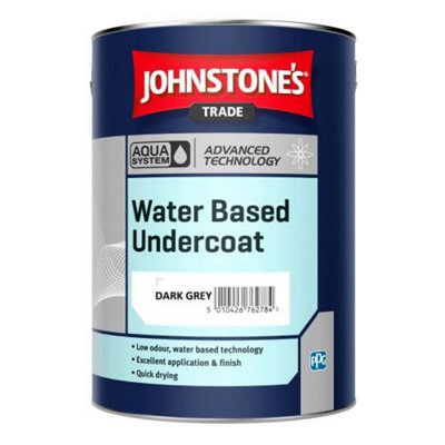 B&Q -  Aqua Undercoat Dark Grey 5L