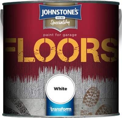 Johnstone's Garage Floor Paint - 2.5L White