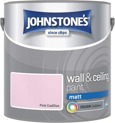 Johnstone's - Matt Wall & Ceiling Paint - Pink Cadillac - 2.5L | Matt Finish, Interior Walls & Ceilings, Easy to Apply, 1-2 Hour Dry Time, Long Lasting Colour, 32m2 Coverage Per Tin - Image 6