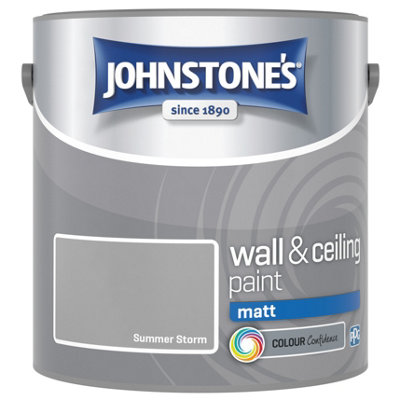 Johnstone's Matt Wall & Ceiling Paint Summer Storm 2.5L Interior Emulsion 32m2 - Image 11