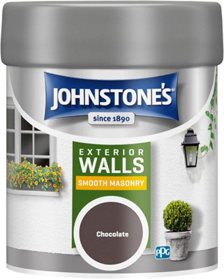 B&Q -  Masonry Paint Chocolate225Ml