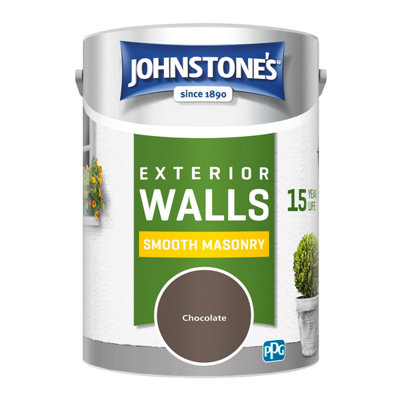B&Q -  Masonry Paint Chocolate5L