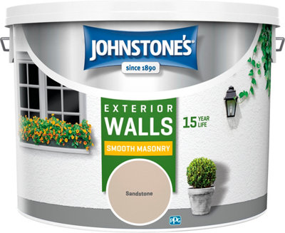 B&Q -  Masonry Paint Sandstone10L