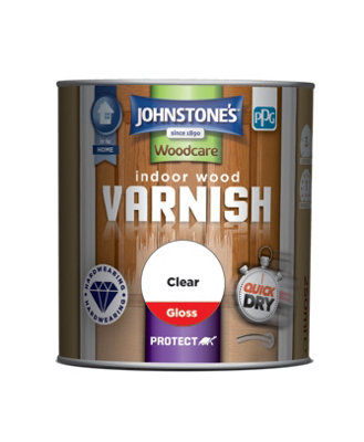 Johnstone's Indoor Clear Varnish Gloss250Ml from B&Q