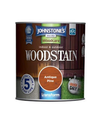 Johnstone's Indoor & Outdoor Woodstain Antique Pine250Ml from B&Q