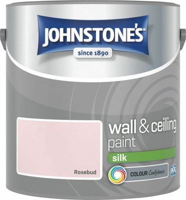 Johnstone's Wall & Ceilings Rosebud Silk Paint2.5L from B&Q