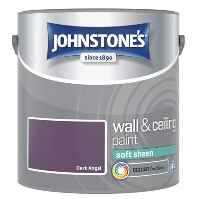 B&Q -  Wall & Ceiling Dark Angel Soft Sheen Paint2.5L