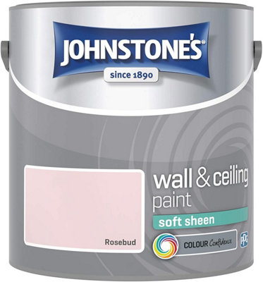 Johnstone's Wall & Ceiling Rosebud Soft Sheen Paint2.5L from B&Q