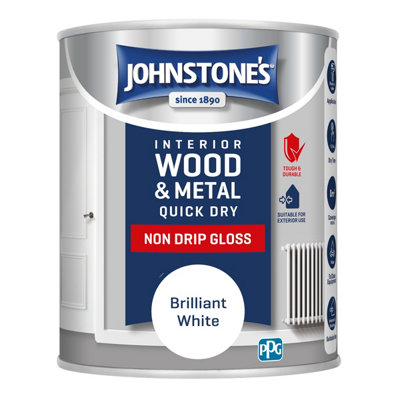 Johnstones Paint Quick Dry Gloss White 750Ml 5010426813615 - Image 15