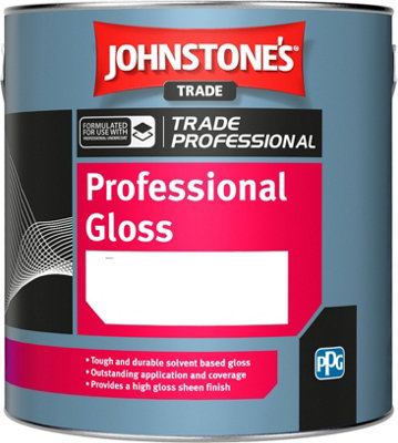 Johnstones Trade Professional GlossBrilliant White500Ml from B&Q