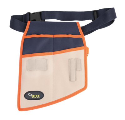 Clip Glove Treadstone Clipglove Gardening Tool BeltOrange & Navy from B&Q