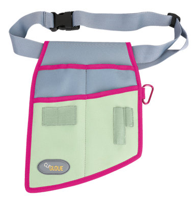Clip Glove Treadstone Clipglove Gardening Tool BeltPink & Blue from B&Q