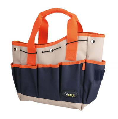 Clip Glove Treadstone Clipglove Soft Gardening Diy Tool BagOrange & Navy from B&Q