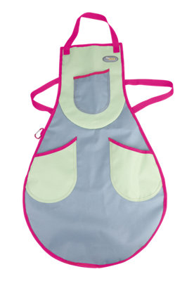 Clip Glove Treadstone Clipglove Gardening Long ApronPink & Blue from B&Q