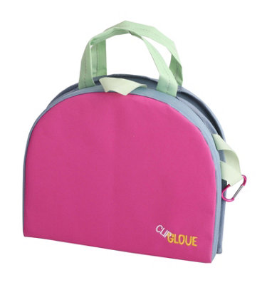 Clip Glove Treadstone Clipglove Gardening Kneeler Waterproof PadPink & Blue from B&Q