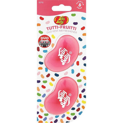 Jelly Belly Duo Air Freshener Tutti-Fruitti X2