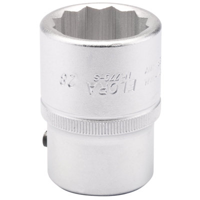 Draper Elora Bi-Hexagon Socket3/4" Sq. Dr.28mm 00765 from B&Q