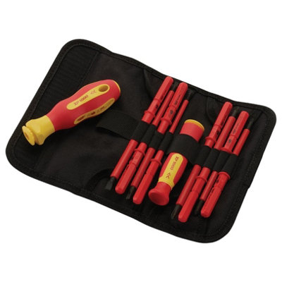Draper Xp1000 Vde Interchangeable Blade Screwdriver Set (10 Piece) 05721