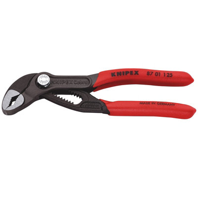 Draper Knipex 87 01 125 Sb Cobra High-Tech Water Pump Pliers125mm 09450 from B&Q