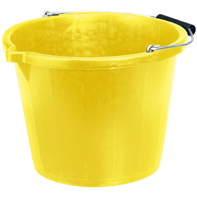 Draper  Bucket14.8LYellow 10636 from B&Q