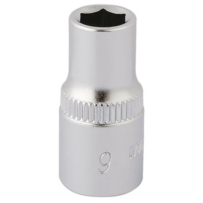 Draper Elora Hexagon Socket1/4" Sq. Dr.6mm 11095 from B&Q