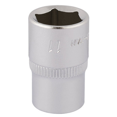 Draper Elora Hexagon Socket1/4" Sq. Dr.11mm 11100 from B&Q