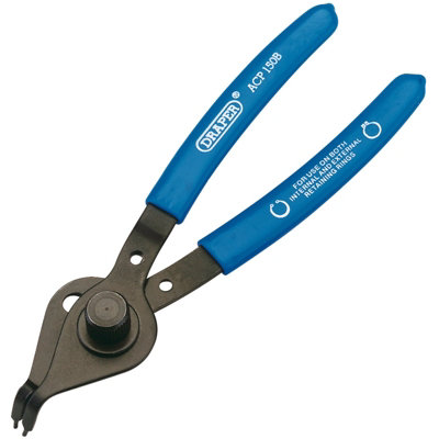 Draper Bent Nose Reversible Circlip Pliers 12492 from B&Q
